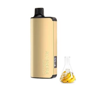 ALIBARBAR INGOT 9000 9000 puff disposable vape in Banana Buzz flavor