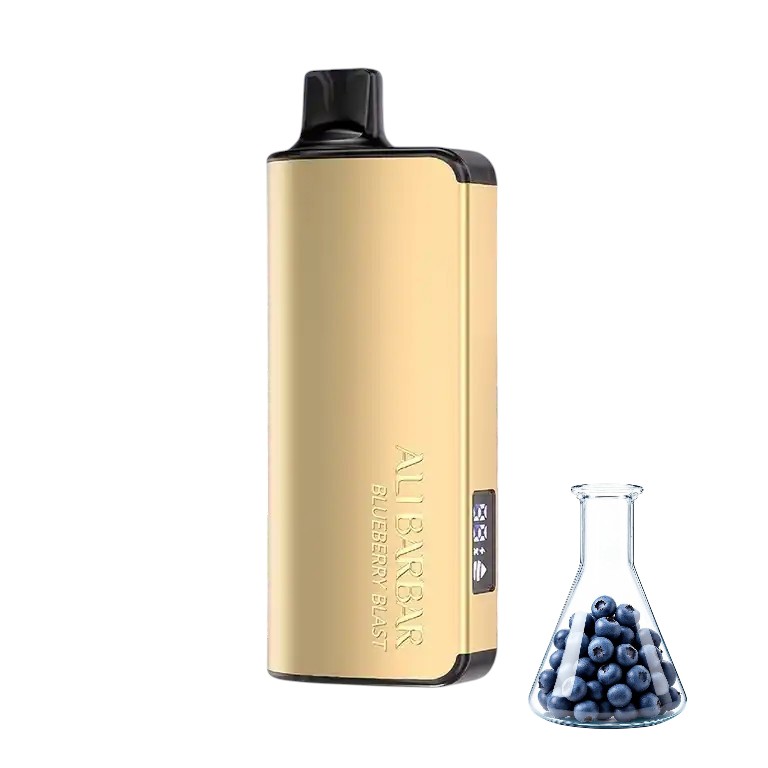 ALIBARBAR INGOT 9000 9000 puff disposable vape in Blueberry Blast flavor