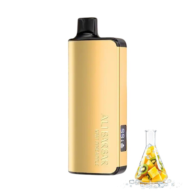 ALIBARBAR INGOT 9000 9000 puff disposable vape in Kiwi Pineapple flavor