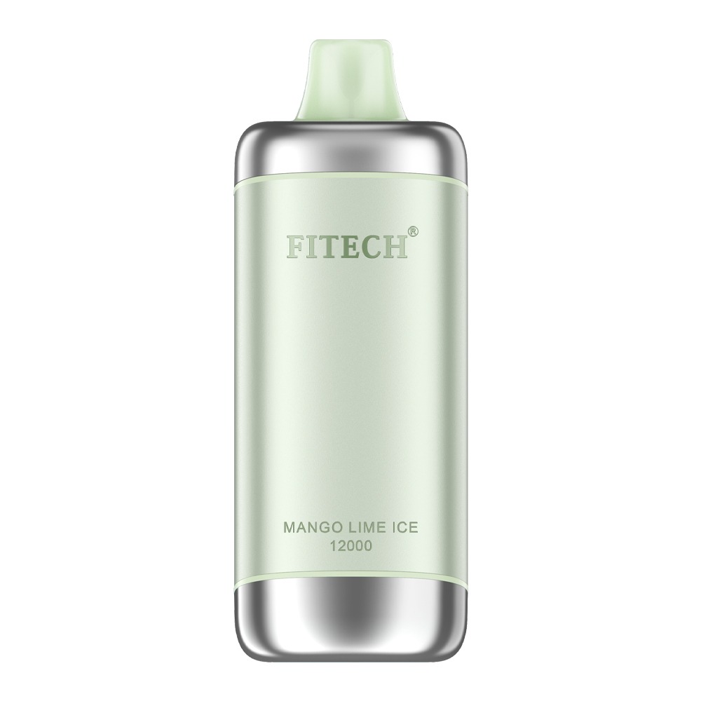 Fitech Aura 12000 puff disposable vape in Mango Lime Ice flavor